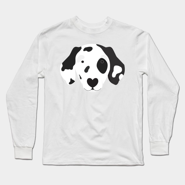 Dalmatian Long Sleeve T-Shirt by creativemonsoon